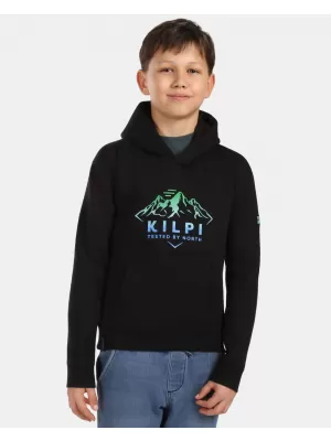 Jungen-Sweatshirt KILPI NORTHEN-JB ZJ0206KI SCHWARZ