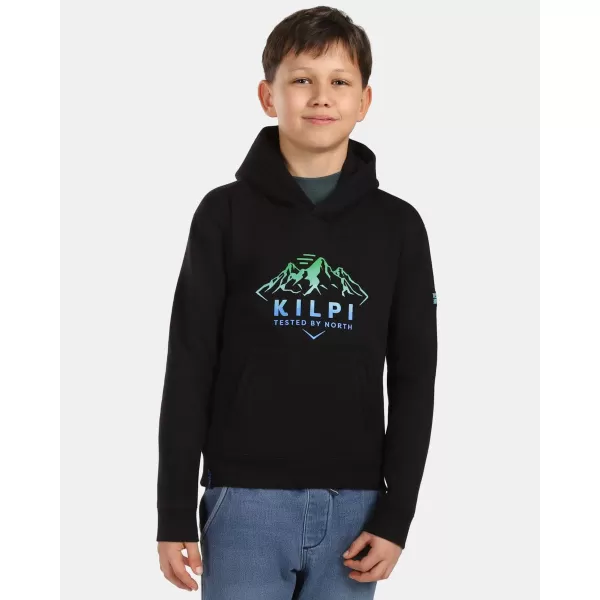  Jungen-Sweatshirt KILPI NORTHEN-JB ZJ0206KI SCHWARZ 