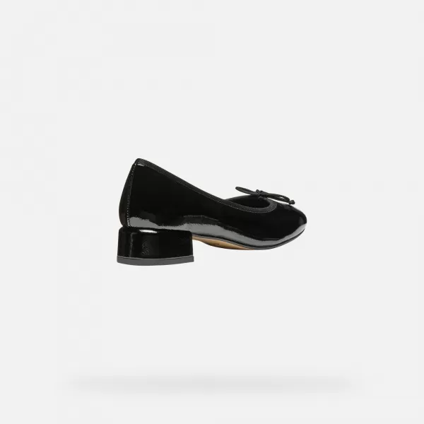  Damenschuhe mit Absatz GEOX FLORETIA SCHWARZ 