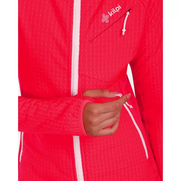  Fleece-Sweatshirt für Damen KILPI FRENSIS-W ZL0203KI ROSA 