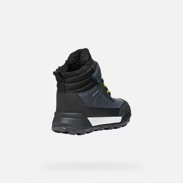  Stiefeletten für Jungen GEOX TREKKYUP ABX J46MBE0MEMSC0749 DUNKELBLAU 
