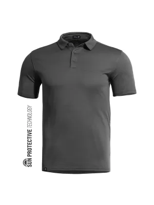 Herren-T-Shirt mit Kragen PENTAGON VANQUISH POLO SHIRT K09048 WOLF/GRAU