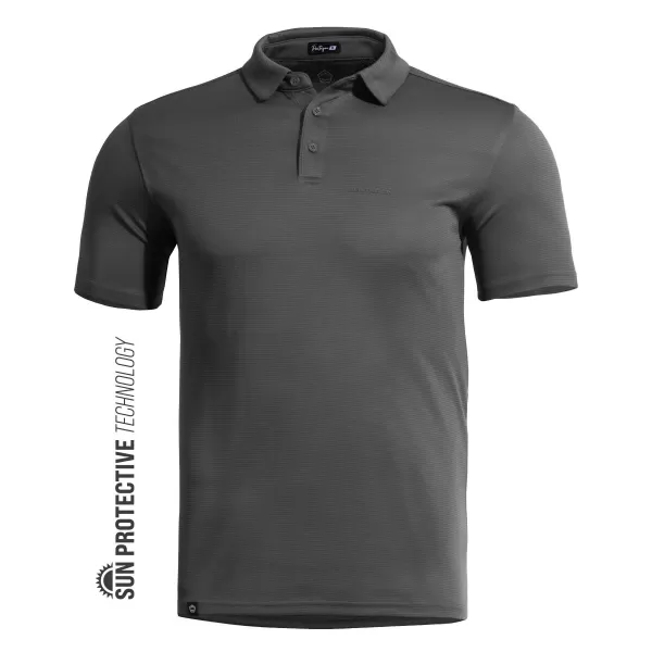  Herren-T-Shirt mit Kragen PENTAGON VANQUISH POLO SHIRT K09048 WOLF/GRAU 