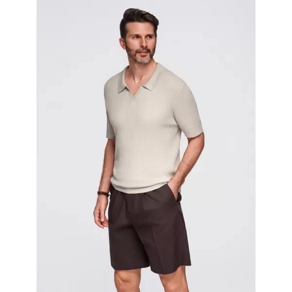  Herren t -Shirt OMBRE OM-POSS-0160 HELLGRAU 