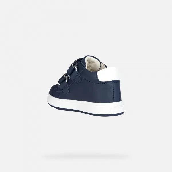  Schuhe für die ersten Schritte für Jungen GEOX BIGLIA DUNKELBLAU 