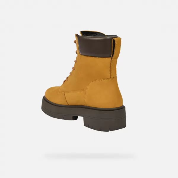 Damenschuhe GEOX SPHERICA EC7 G009696 BERNSTEIN 