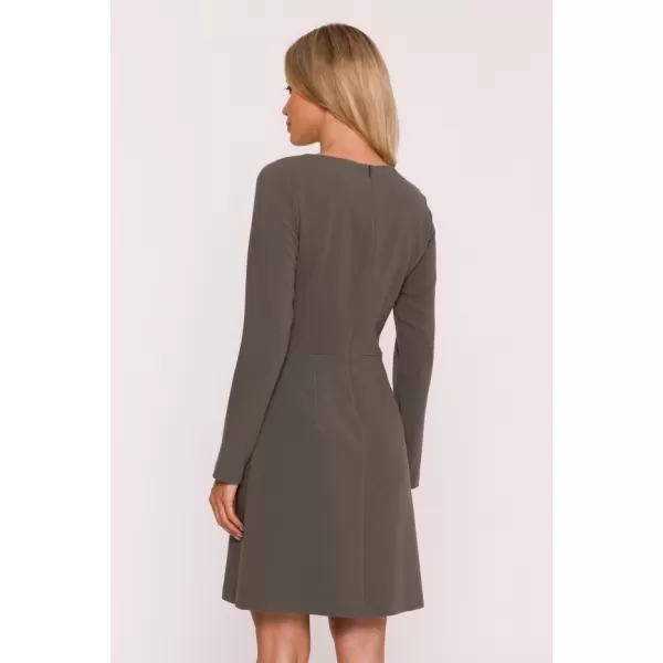  Kleid STYLOVE S419 KHAKI 