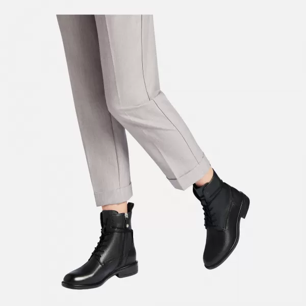  Damen-Stiefeletten GEOX CATRIA SCHWARZ 