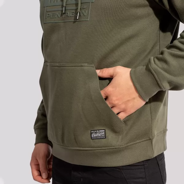  Sweatshirt PENTAGON PHAETON HOOD SWEATER K09021-DT 83 SPRINGBOCK GRÜN 