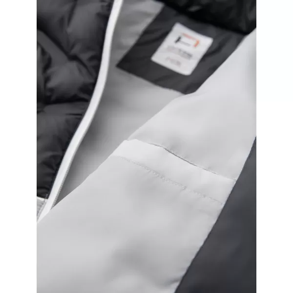  Jacke OMBRE OM-JALP-0206 GRAPHIT UND WEIß 