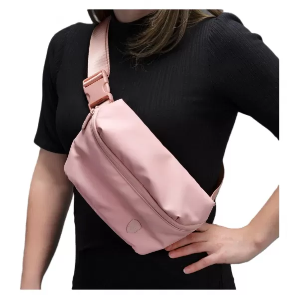  Niere HEYS PUFFER MINI WAIST BAG ROSE 