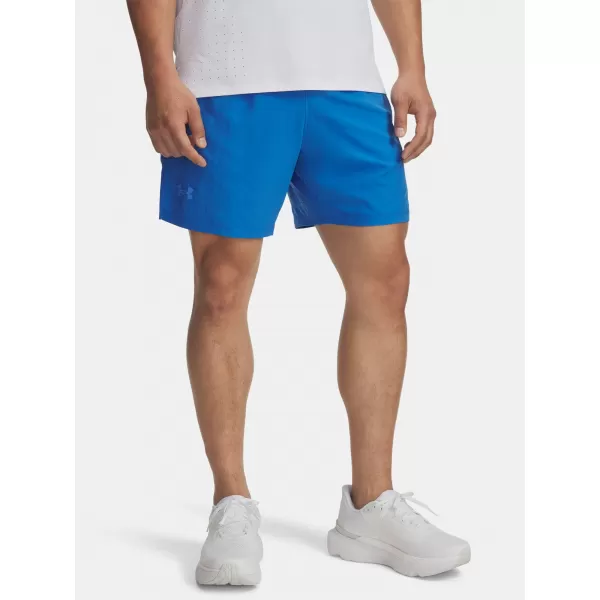  Herrenshorts UNDER ARMOUR UA LAUNCH PRO 2N1 7 SHORTS BLAU 