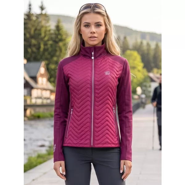  Damenjacke ALTISPORT GAIL BURGUND 
