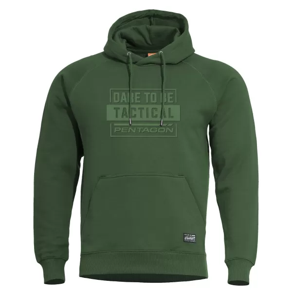  Sweatshirt PENTAGON PHAETON HOOD SWEATER K09021-DT 83 SPRINGBOCK GRÜN 