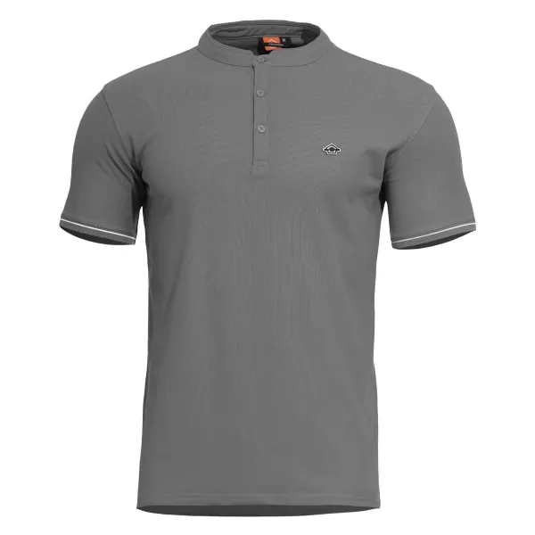  T-Shirt PENTAGON LEVANTES HENLEY T-SHIRT STRIPES K09025 WOLF/GRAU 
