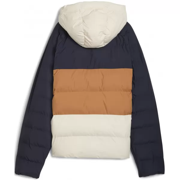  Kinderjacke PUMA SYNTHETIC HOODED PUFFER JACKET 68840416 NEUE MARINE 
