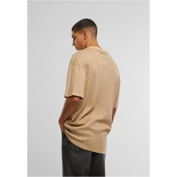  Herren-T-Shirt URBAN CLASSICS TB7346 UNION BEIGE 