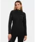 Fleece-Sweatshirt für Damen KILPI JUNIE-W ZL0207KI SCHWARZ
