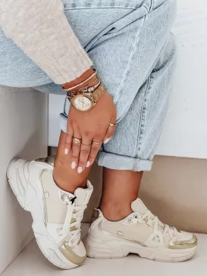 Damenschuhe DSTREET ZY1016 BEIGE
