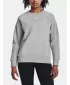 Damen-Sweatshirt UNDER ARMOUR UA RIVAL FLEECE CREW 1379508-012 GRAU