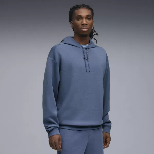  Herren-Sweatshirt PUMA M CLOUDSPUN HOODIE 52759580 DUNKLES INDIGO-HEIDEKRAUT 