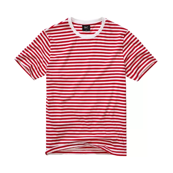  Herren-T-Shirt BRANDIT 4208 ROT/WEIß 