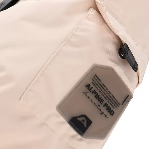  Mantel ALPINE PRO WUSSA BEIGE 