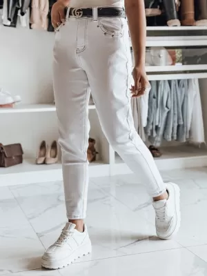 Damenhosen DSTREET UY2432 WEIß
