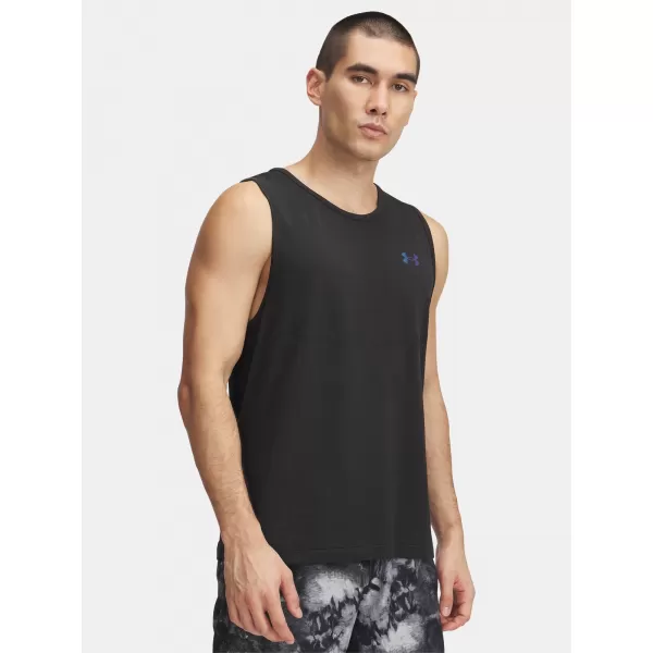  Herren-Tanktop UNDER ARMOUR VANISH ELITE SEAMLESS TANK 1382800-001 SCHWARZ 