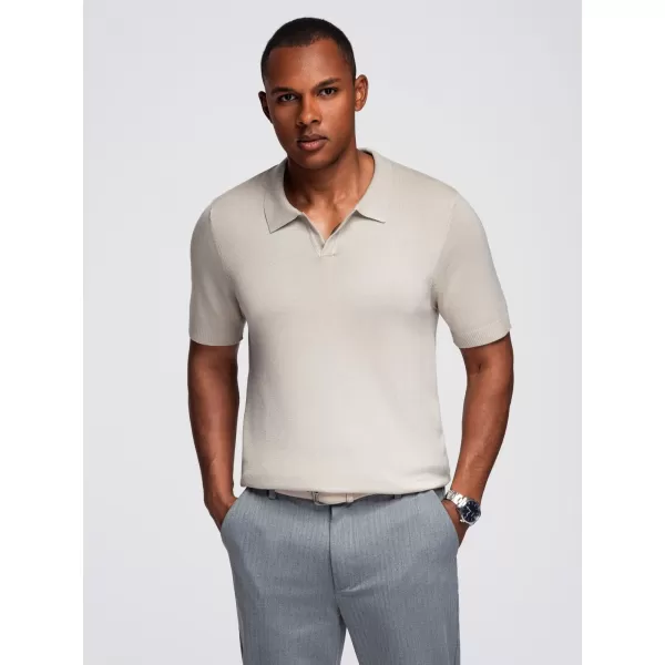  Herren t -Shirt OMBRE OM-POSS-0159 HELLGRAU 