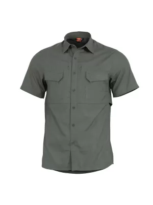 Herrenhemd PENTAGON PLATO SHIRT SHORT K02019 TARNGRÜN