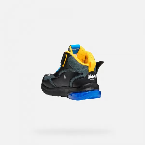  Turnschuhe für Jungen GEOX CIBERDRON J56LBE0BC14C0054 SCHWARZ 