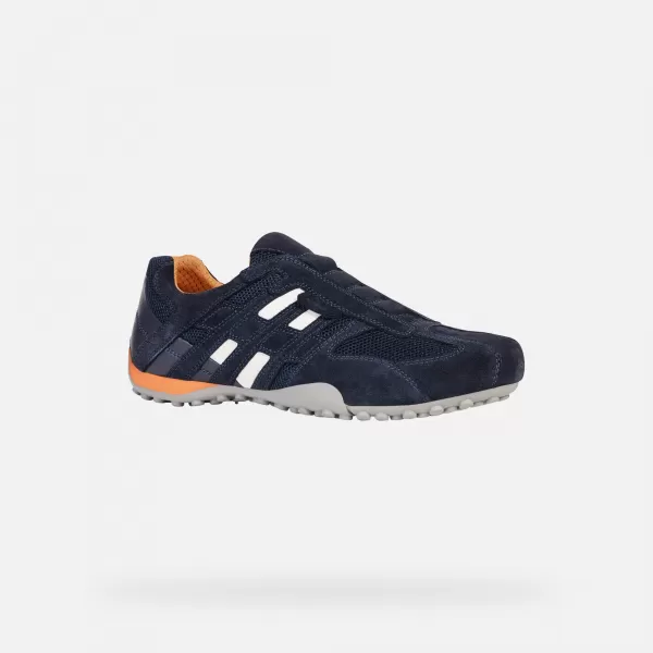  Herren-Sneaker GEOX SNAKE G002632 DUNKELBLAU 
