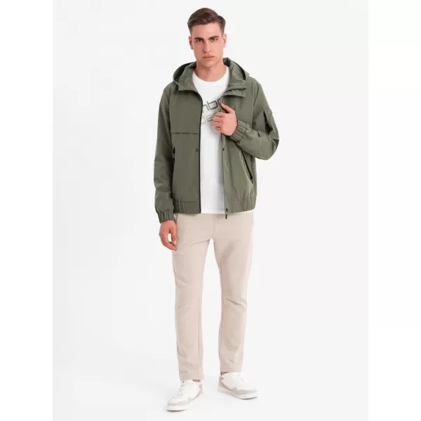  Jacke OMBRE OM-JANP-0225 OLIVE 