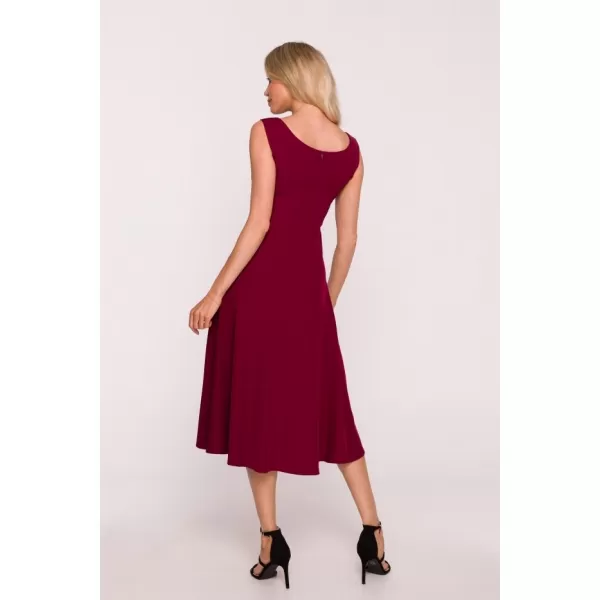  Kleid STYLOVE S424 KASTANIENBRAUN 