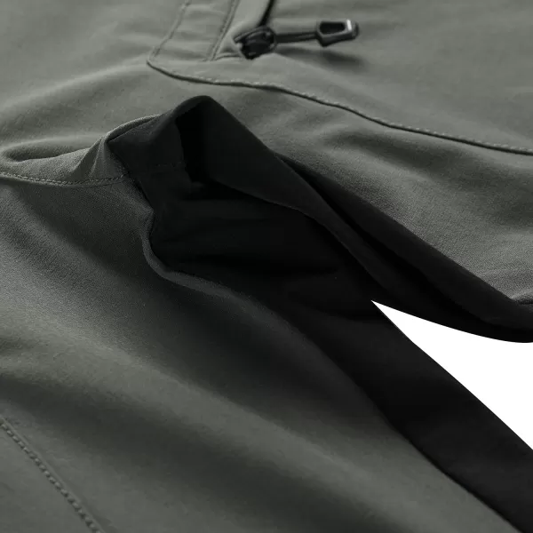 Herren -Softshellhosen ALPINE PRO AKAN 2 KEROSIN 