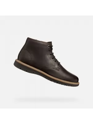 Herrenschuhe GEOX POVE G011452 DUNKELBRAUN