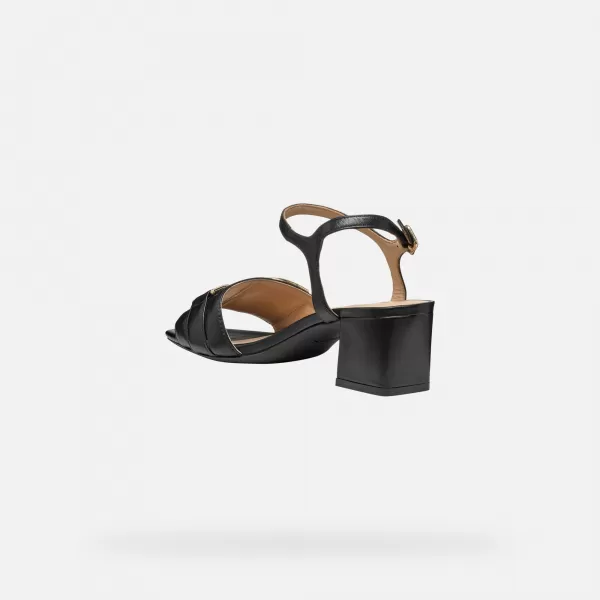  Damensandalen GEOX NEERAKLIA 50 SCHWARZ 