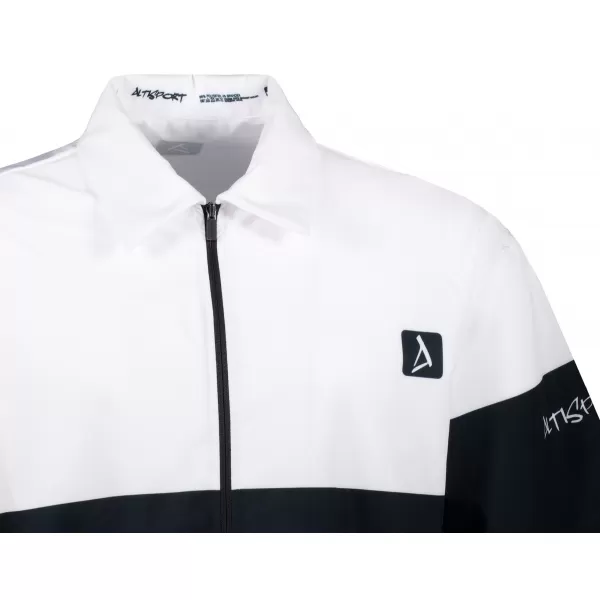  Premium-Herrenhemd ALTISPORT VOJ/ALM051KOS01 WEIß GRÜN 
