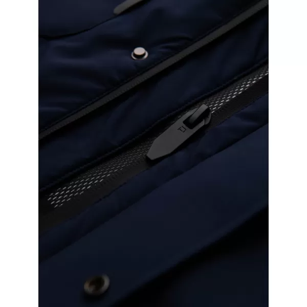  Herren-Winterjacke OMBRE OM-JAHP-0306 MARINEBLAU 
