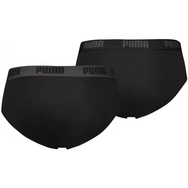  Herrenbekenntnisse PUMA BASIC BRIEF 2P 88910006 SCHWARZ/SCHWARZ 