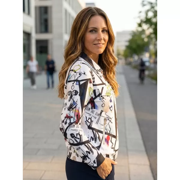  Damen-Sweatshirt KIXMI VERITY WEIß 