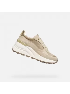 Damen-Sneaker GEOX SPHERICA EC13 G009316 CREMIG