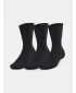 Socken UNDER ARMOUR UNISEX UA TC 3PK CREW 1386311-001 SCHWARZ