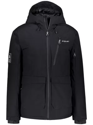 Herren-Winterjacke ALTISPORT GAL SCHWARZ