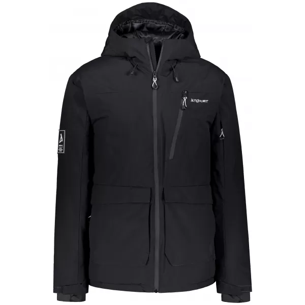  Herren-Winterjacke ALTISPORT GAL SCHWARZ 