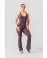 Figurformender, ausgestellter Overall OWN THE GYM 397 BROWN Nebbia