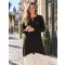 Damen-Sweatshirt KIXMI VELLI SCHWARZ