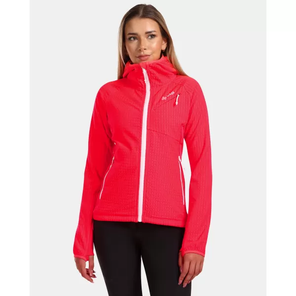  Fleece-Sweatshirt für Damen KILPI FRENSIS-W ZL0203KI ROSA 