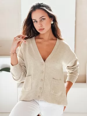 Damen Cardigan DSTREET MY2511 ORANGE